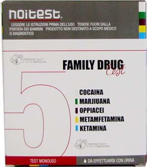 TEST DROGHE FAMILY DRUG TEST 1 PEZZO - Antica Farmacia Ferrari