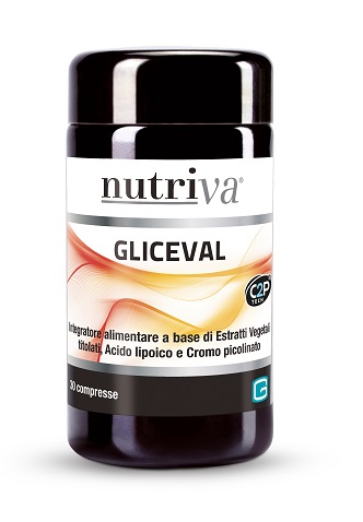 NUTRIVA GLICEVAL 30 COMPRESSE - Antica Farmacia Ferrari