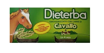 DIETERBA OMOGENEIZZATO CAVALLO 3 PEZZI 80 G - Antica Farmacia Ferrari