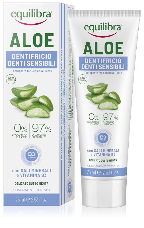 ALOE DENTIFRICIO DENTI SENSIBILI 75 ML - Antica Farmacia Ferrari