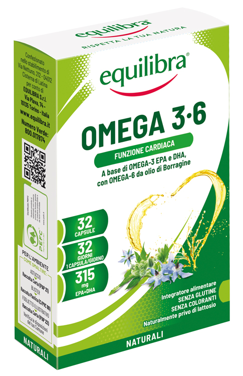 OMEGA 3-6 32 PERLE - Antica Farmacia Ferrari