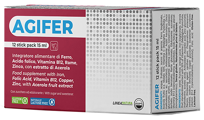 AGIFER 12 STICK 15 ML - Antica Farmacia Ferrari