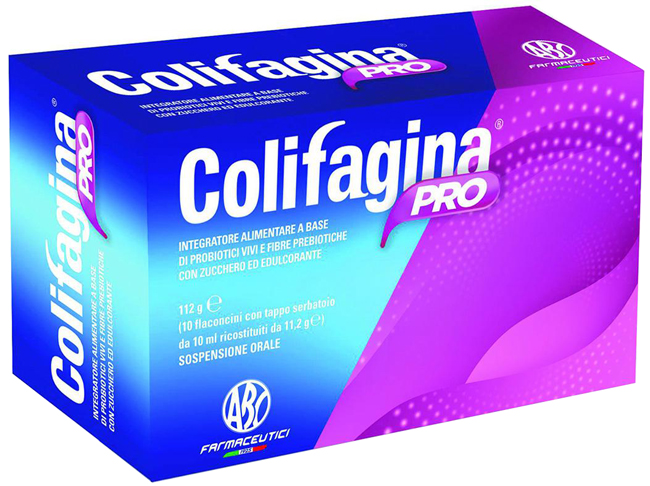 COLIFAGINA PRO 10 FLACONCINI TAPPO SERBATOIO - Antica Farmacia Ferrari