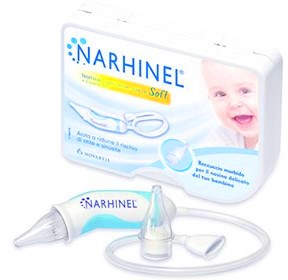 ASPIRATORE NASALE NARHINEL SOFT 1 PEZZO + 2 RICAMBI - Antica Farmacia Ferrari