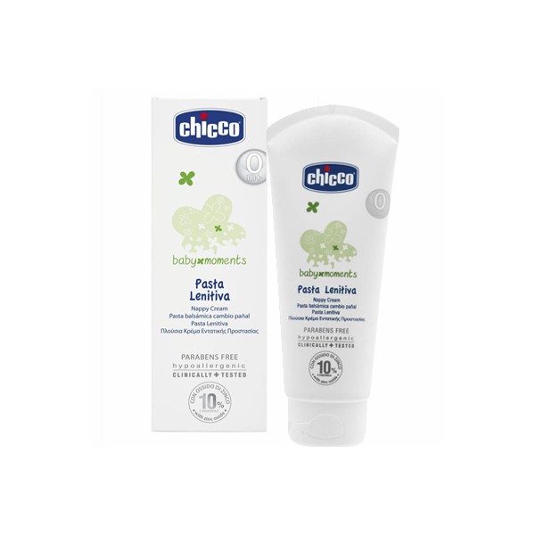 CHICCO COSMETICI BABY MOMENTS PASTA LENITIVA 100 ML - Antica Farmacia Ferrari