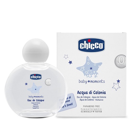 CHICCO COSMETICI BABY MOMENTS ACQUA PROFUMATA 100 ML - Antica Farmacia Ferrari