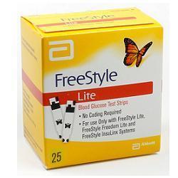 STRISCE MISURAZIONE GLICEMIA FREESTYLE LITE 25 PEZZI - Antica Farmacia Ferrari