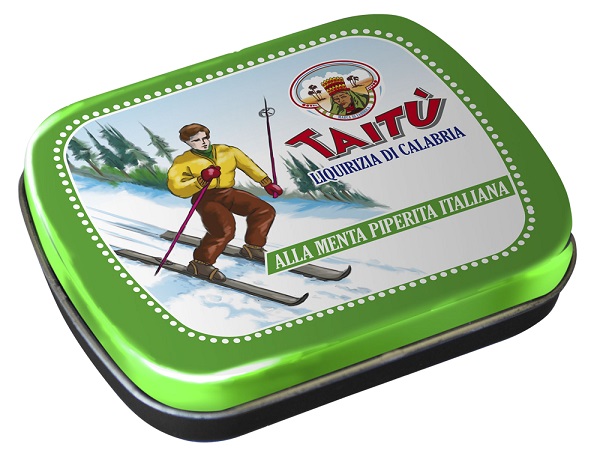 TAITU' SPORT LIQUIRIZIA ALLA MENTA PIPERITA 20 G - Antica Farmacia Ferrari