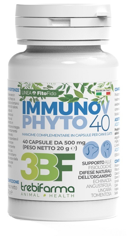 IMMUNOV CAPSULE 40 CAPSULE BARATTOLO 20 G - Antica Farmacia Ferrari