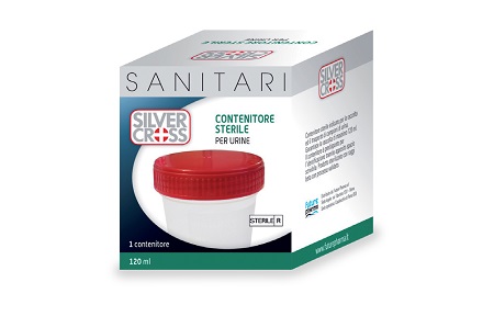SILVER CROSS CONTENITORE URINA 120ML - Antica Farmacia Ferrari