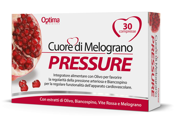 CUORE DI MELOGRANO PRESSURE 30 COMPRESSE 1 G - Antica Farmacia Ferrari