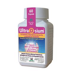 ULTRA D-SIUM VITAMINA D NATURALE 60 CAPSULE - Antica Farmacia Ferrari