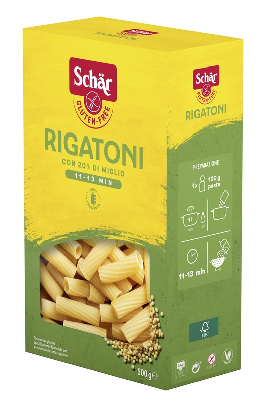 SCHAR RIGATONI 500 G - Antica Farmacia Ferrari