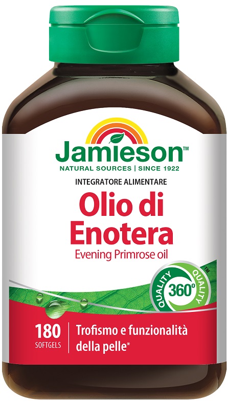 JAMIESON OLIO ENOTERA 180 PERLE - Antica Farmacia Ferrari