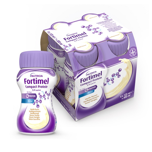 FORTIMEL COMPACT PROTEIN VANIGLIA 4 X 125 ML - Antica Farmacia Ferrari