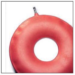 CIAMBELLA PER INVALIDI GONFIABILE IN GOMMA TEAM DELUXE IN SACCHETTO DIAMETRO 43 CM 1 PEZZO - Oltrefarma