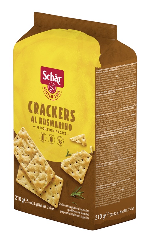 SCHAR CRACKERS ROSMARINO 210 G - Antica Farmacia Ferrari
