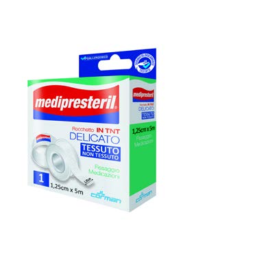 CEROTTO IN ROCCHETTO TESSUTO NON TESSUTO MEDIPRESTERIL 5X125CM - Antica Farmacia Ferrari
