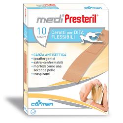CEROTTO MEDIPRESTERIL DITA FLESSIBILE E RESISTENTE 10 PEZZI - Antica Farmacia Ferrari