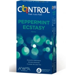 PROFILATTICO CONTROL PEPPERMINT ECSTASY 6 PEZZI - Antica Farmacia Ferrari
