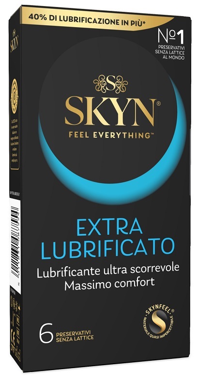 PROFILATTICO ANSELL AKUEL SKYN EXTRA LUBRIFICATO B 6 PEZZI - Antica Farmacia Ferrari