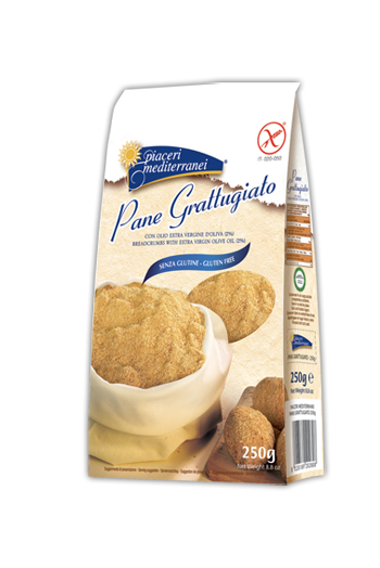 PIACERI MEDITERRANEI PANE GRATTUGGIATO SENZA GLUTINE 250 G - Antica Farmacia Ferrari