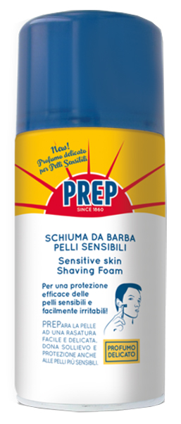 PREP SCHIUMA BARBA PELLE SENSIBILE 300 ML - Antica Farmacia Ferrari