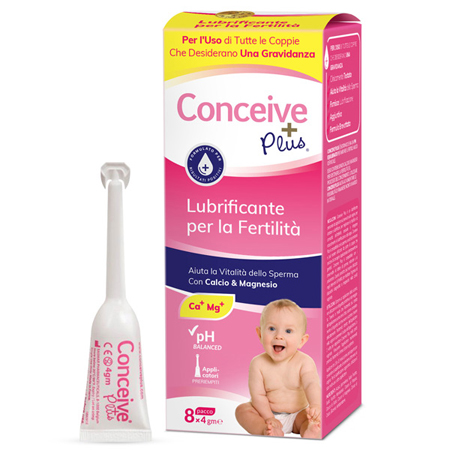 LUBRIFICANTE FERTILITA' CONCEIVE PLUS 8X4G - Antica Farmacia Ferrari