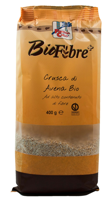 FSC BIOFIBRE+ CRUSCA DI AVENA BIO AD ALTO CONTENUTO DI FIBRA 400 G - Antica Farmacia Ferrari