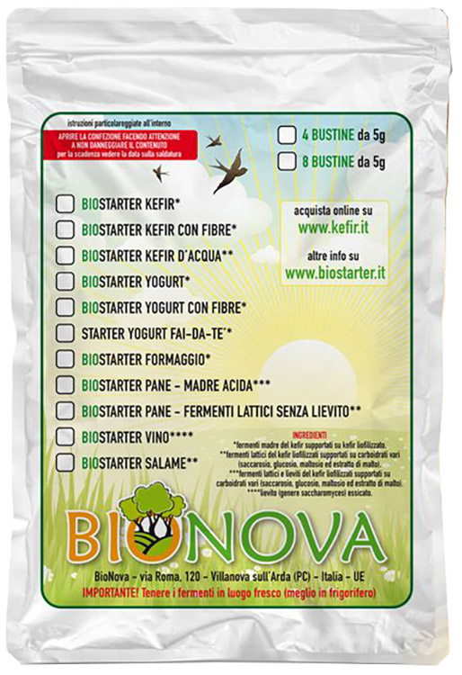BIOSTARTER PER KEFIR D'ACQUA - Antica Farmacia Ferrari