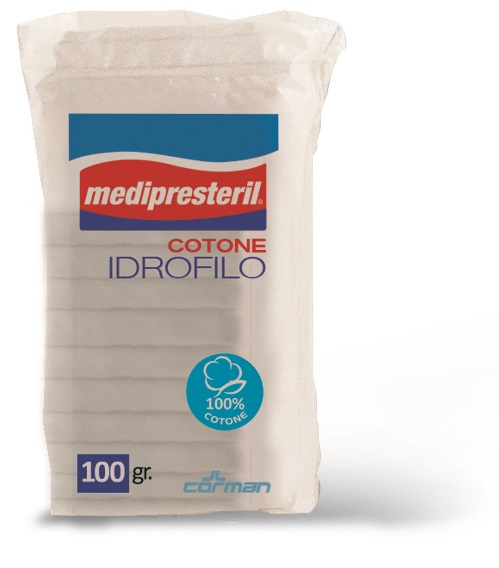 COTONE IDROFILO FU MEDIPRESTERIL CONFEZIONE DA 100GRAMMI - Antica Farmacia Ferrari
