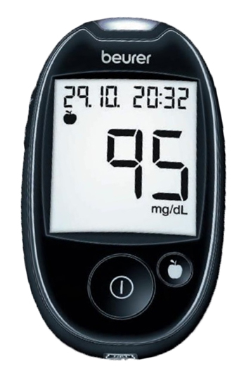 BEURER GLUCOMETRO GL44 METER MG/DL NERO - Antica Farmacia Ferrari