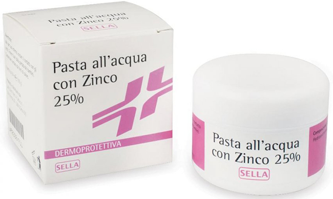 PASTA ACQUA CON ZINCO 25% 100 ML - Antica Farmacia Ferrari