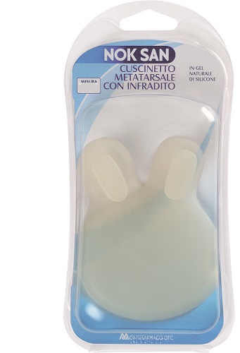 NOK SAN GEL CUSCINETTO METATARSALE CON INFRADITO S/M - Antica Farmacia Ferrari