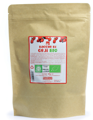 GOJI BACCHE BIOLOGICHE 250 G - Antica Farmacia Ferrari