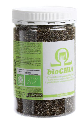 BIOCHIA SEMI DI CHIA 450 G - Antica Farmacia Ferrari