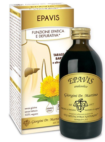 EPAVIS LIQUIDO ANALCOLICO 200 ML - Antica Farmacia Ferrari