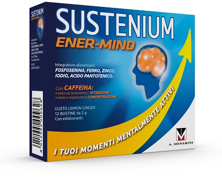 SUSTENIUM ENERGY MIND 12 BUSTINE - Antica Farmacia Ferrari
