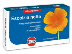 ESCOLZIA NOTTE 60 COMPRESSE - Antica Farmacia Ferrari