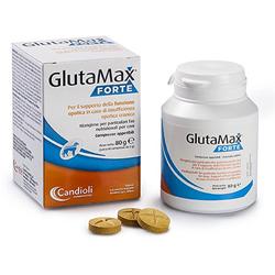 MANGIME COMPLEMENTARE PER CANI GLUTAMAX FORTE BARATTOLO 40 COMPRESSE - Antica Farmacia Ferrari