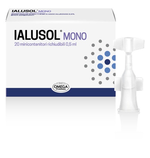 IALUSOL MONO GOCCE OCULARI 20 FLACONCINI 0,5 ML - Antica Farmacia Ferrari