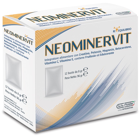 NEO MINERVIT 12BUST 8 G - Antica Farmacia Ferrari