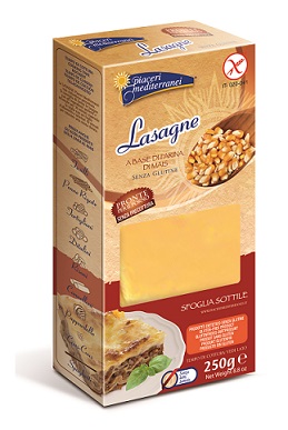 PIACERI MEDITERRANEI PASTA FARINA MAIS LASAGNE 250 G - Antica Farmacia Ferrari