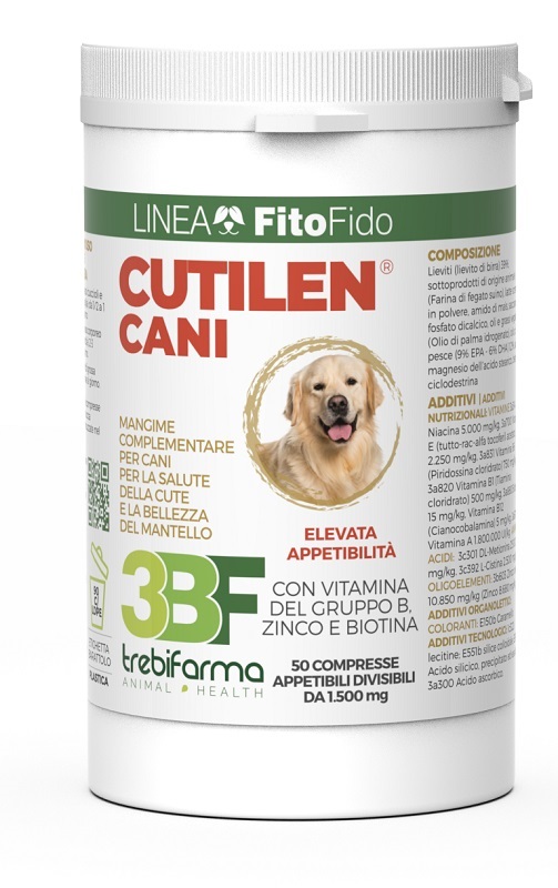 CUTILEN CANI 50 COMPRESSE BARATTOLO 75 G - Antica Farmacia Ferrari