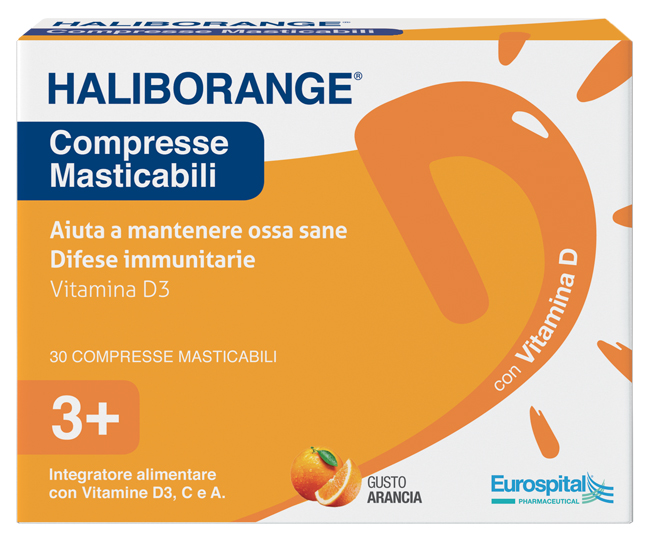 HALIBORANGE 30 COMPRESSE MASTICABILI 450MG - Antica Farmacia Ferrari