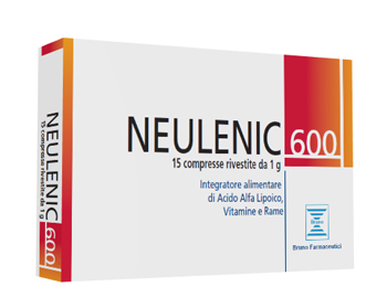 NEULENIC 600 15 COMPRESSE RIVESTITE - Antica Farmacia Ferrari