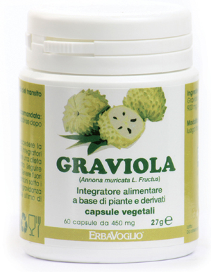 GRAVIOLA 60 CAPSULE PILLOLIERA 27 G - Antica Farmacia Ferrari