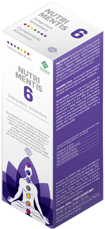 NUTRI MENTIS 6 30 ML - Antica Farmacia Ferrari