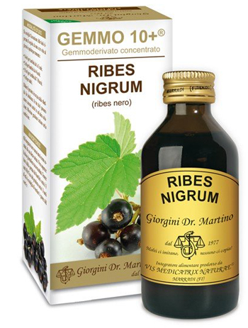 GEMMO 10+ RIBES NERO 100 ML LIQUIDO ANALCOLICO - Antica Farmacia Ferrari