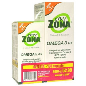 ENERZONA OMEGA 3 RX 120+48 CAPSULE OFFERTA CONVENIENZA - Antica Farmacia Ferrari